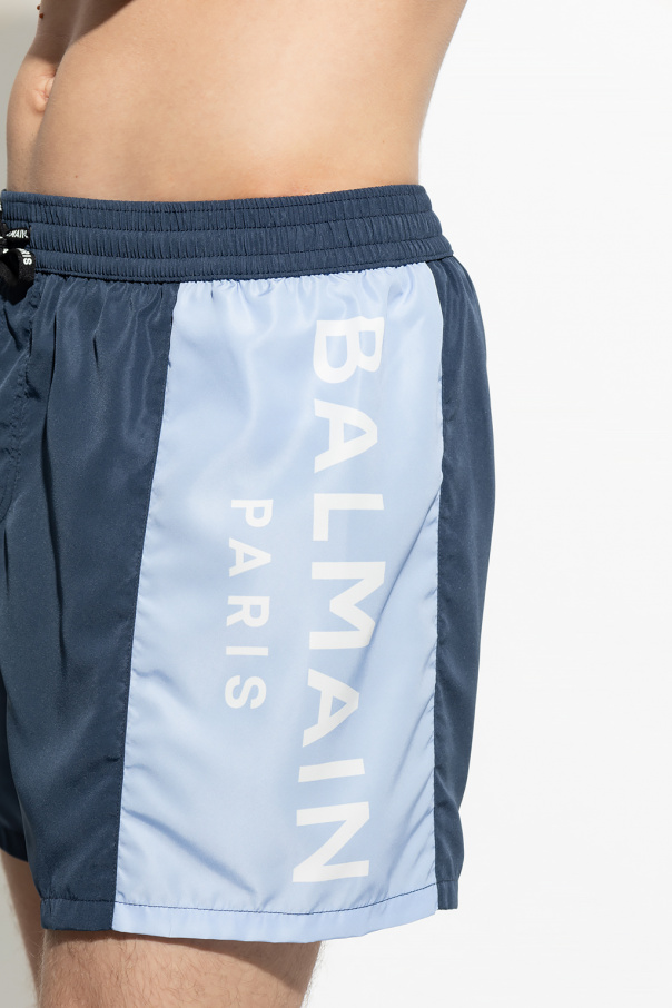 balmain Logo-Pr Swimming shorts