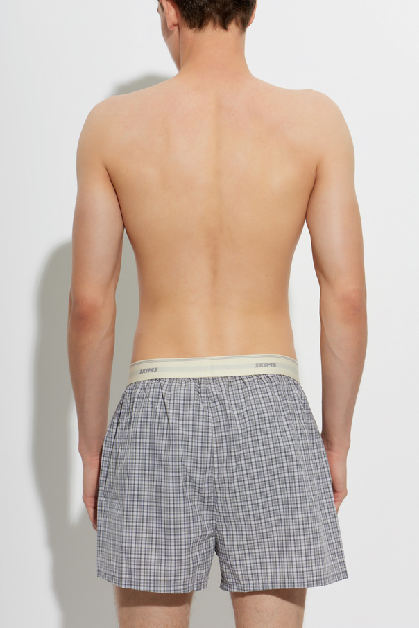SKIMS Men’s Boxer Shorts – SKIMS ‘Cotton Poplin’ Collection