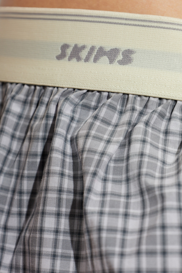 SKIMS Men’s Boxer Shorts – SKIMS ‘Cotton Poplin’ Collection