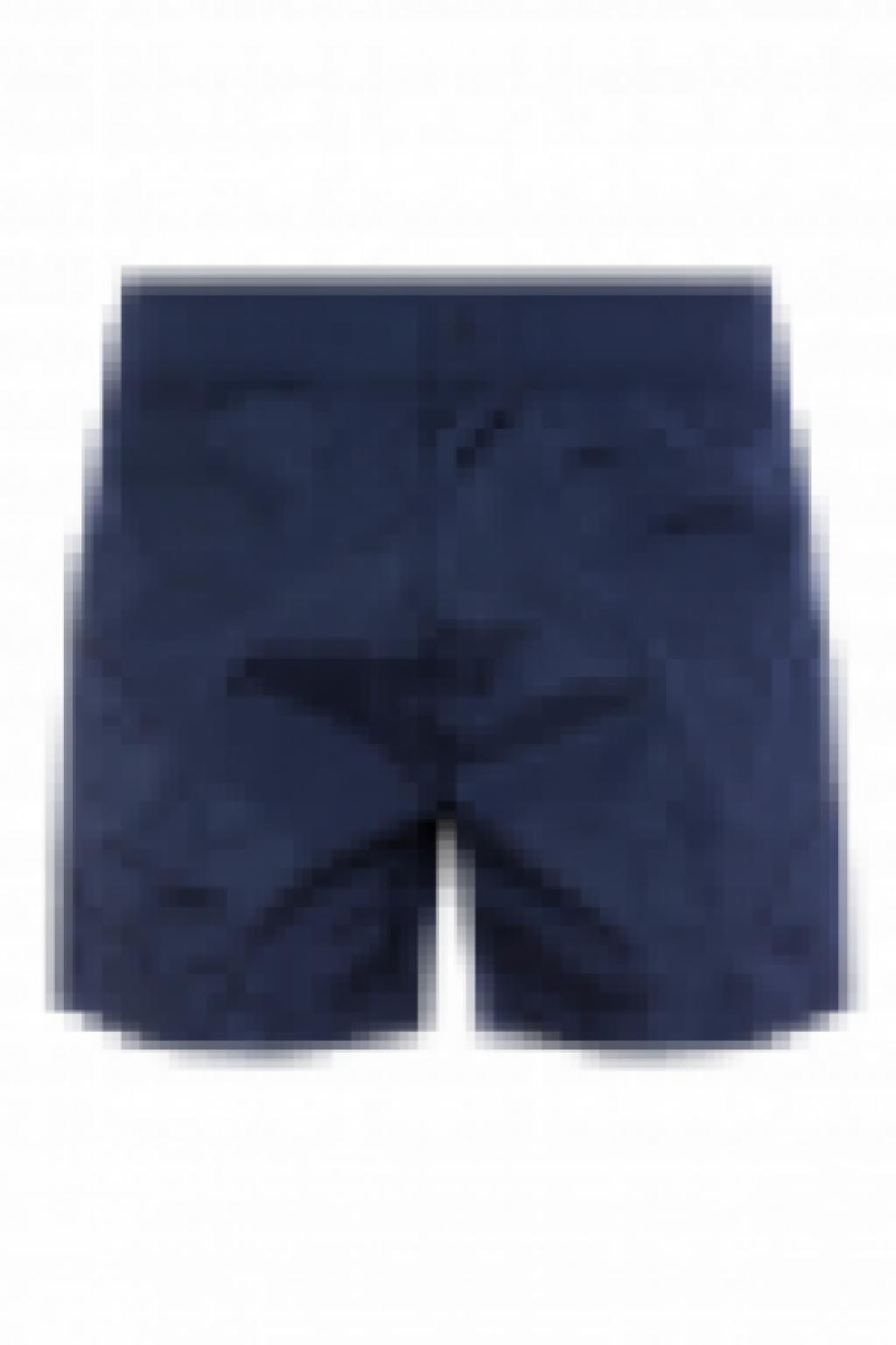 blue moncler swim shorts