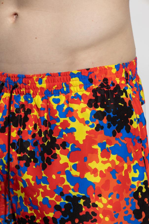 Dsquared2 MSGM Kids TEEN logo-trimmed jersey shorts
