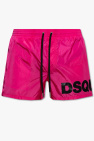 Dsquared2 neon Swimming shorts with logo