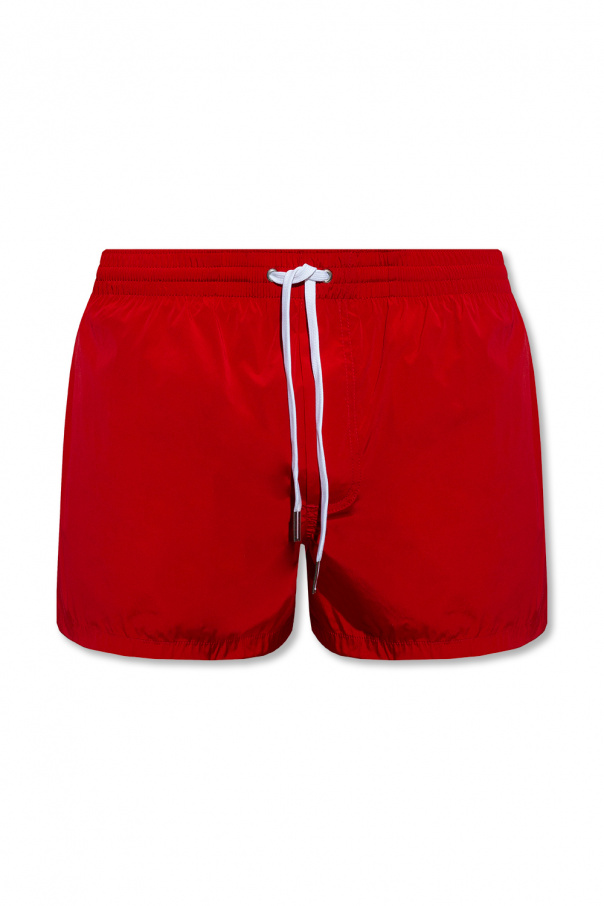 Dsquared2 high rise denim shorts