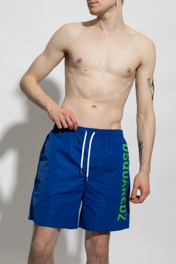 Dsquared2 Swimming Versace shorts with logo