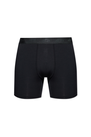 Cotton boxers with logo