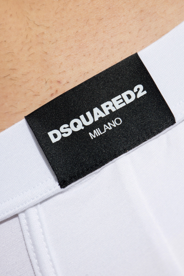 Dsquared2 Calzoncillos tipo bóxer con parche con logo