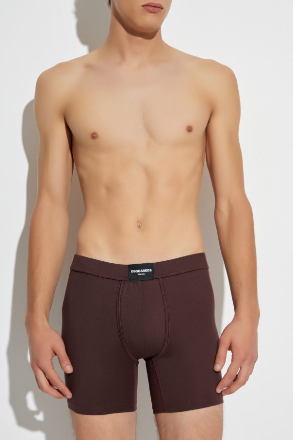 Dsquared2 Bokserki z naszywką z logo