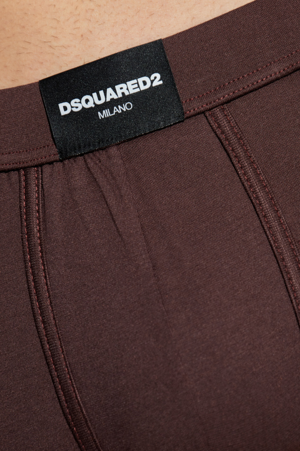 Dsquared2 Bokserki z naszywką z logo