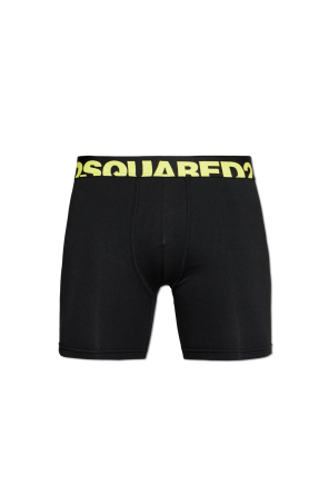Cotton boxers with logo