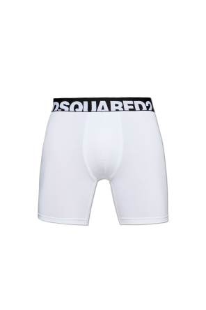 Cotton boxers with logo