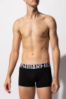Dsquared2 BLACK Boxers with logo