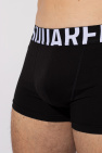 Dsquared2 BLACK Boxers with logo