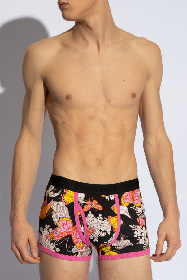 Dsquared2 Boxers with floral motif