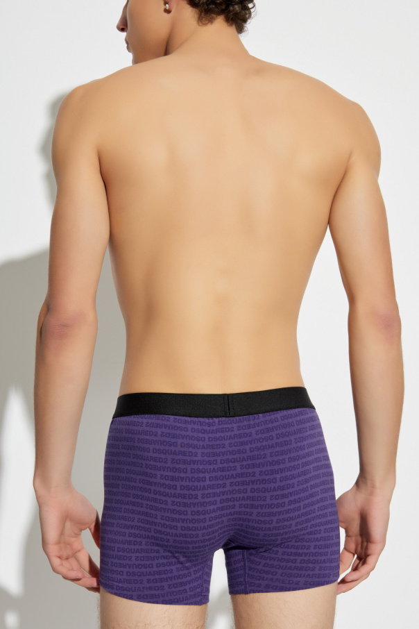 Dsquared2 Boxershorts aus Baumwolle mit Monogramm