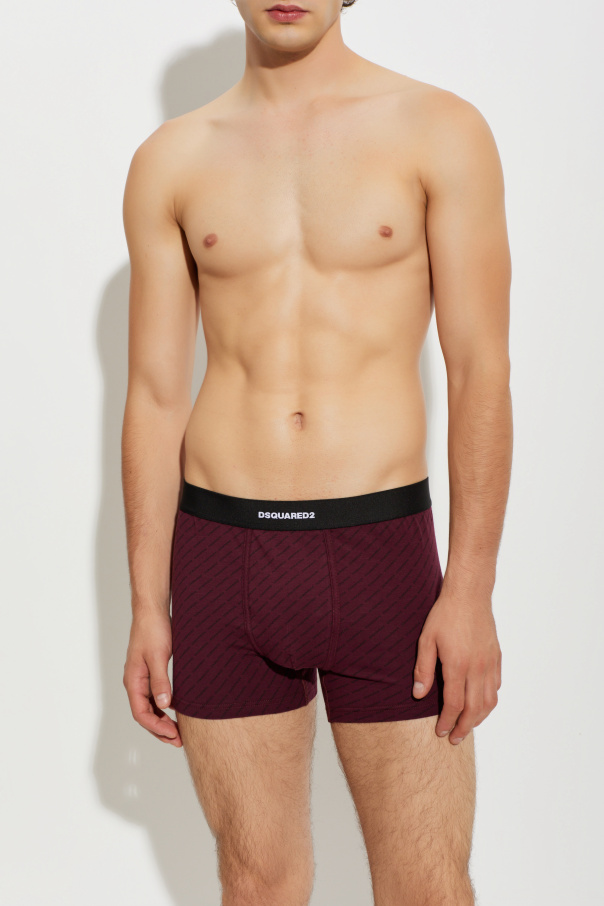 Dsquared2 Cotton boxers with monogram