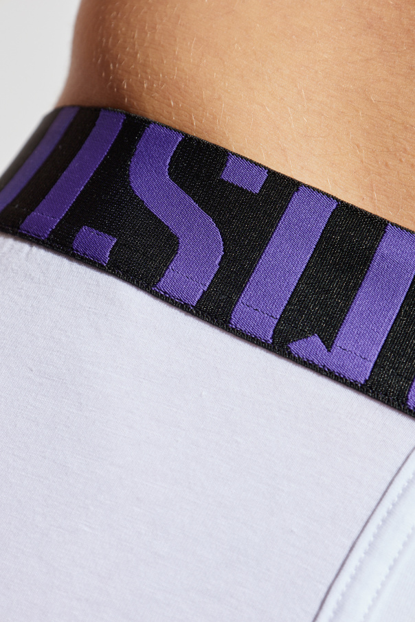 Dsquared2 Bóxers de algodón con logo