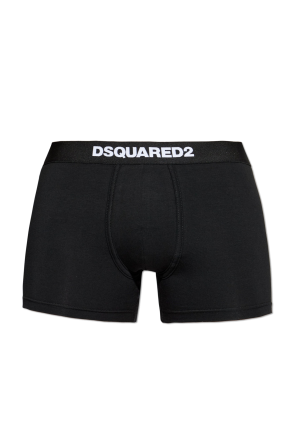 Cotton boxers with logo