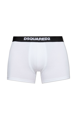 Cotton boxers with logo