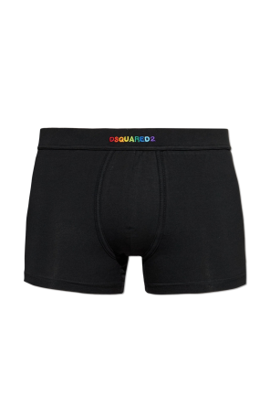 Cotton boxers with logo