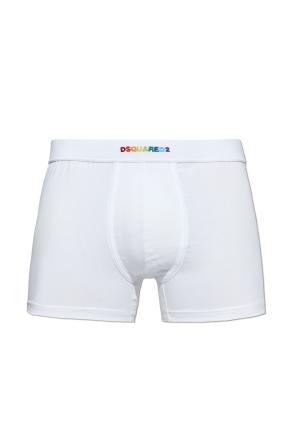 Cotton boxers with logo