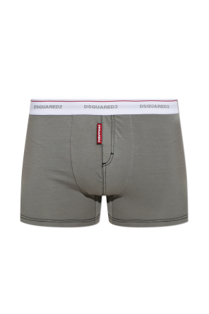Cotton boxers with logo