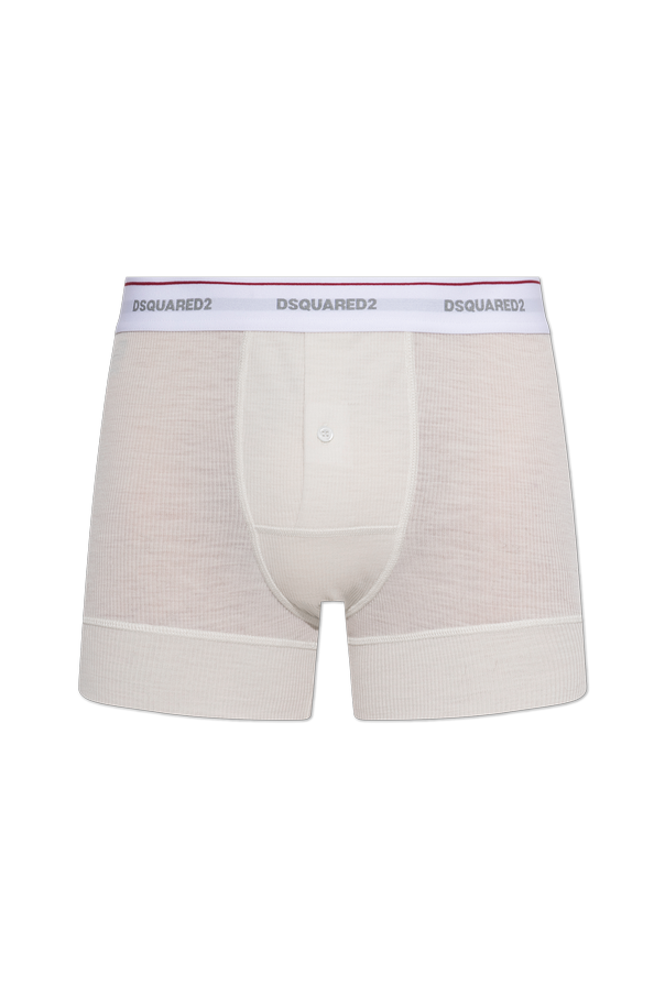 Wool boxer shorts with logo od Dsquared2