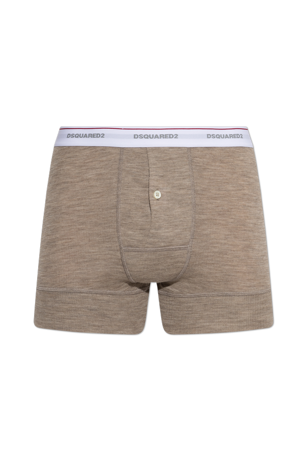 Wool boxers with logo od Dsquared2