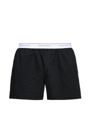 Cotton boxers with logo