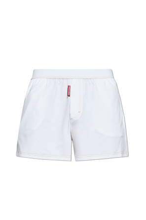 Cotton boxers with logo