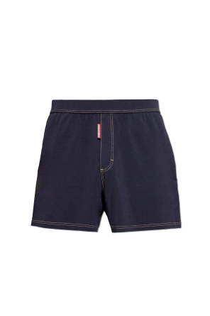 Cotton boxers with logo