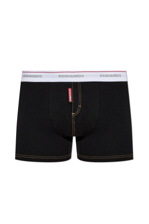 Cotton boxers with logo
