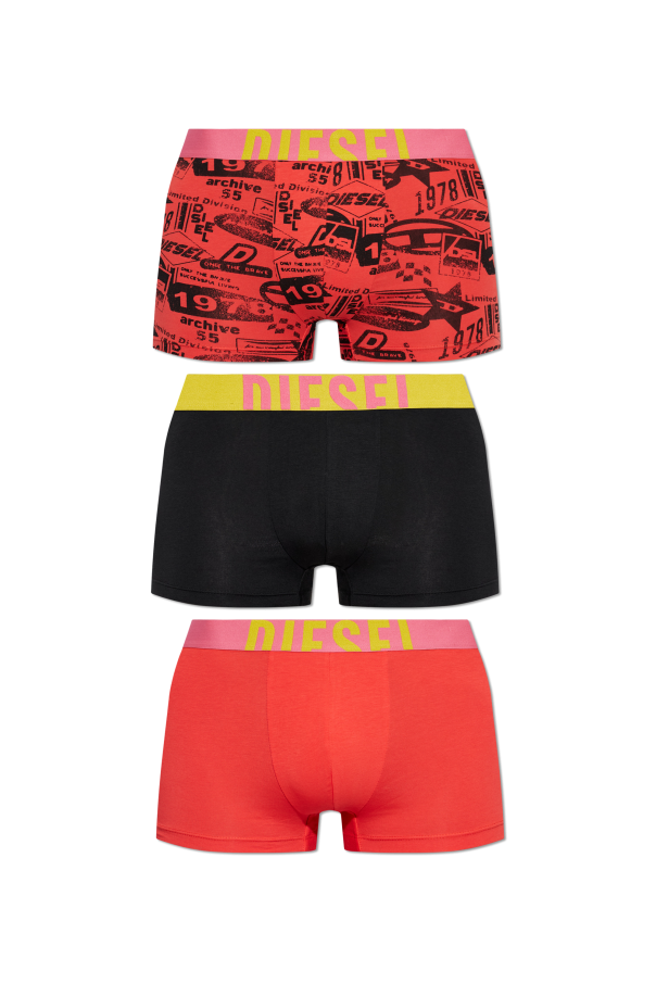 Three-pack of boxer shorts 'DAMIEN-D-POP-3PACK-40' od Diesel