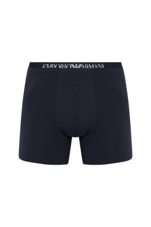 Cotton boxers with logo