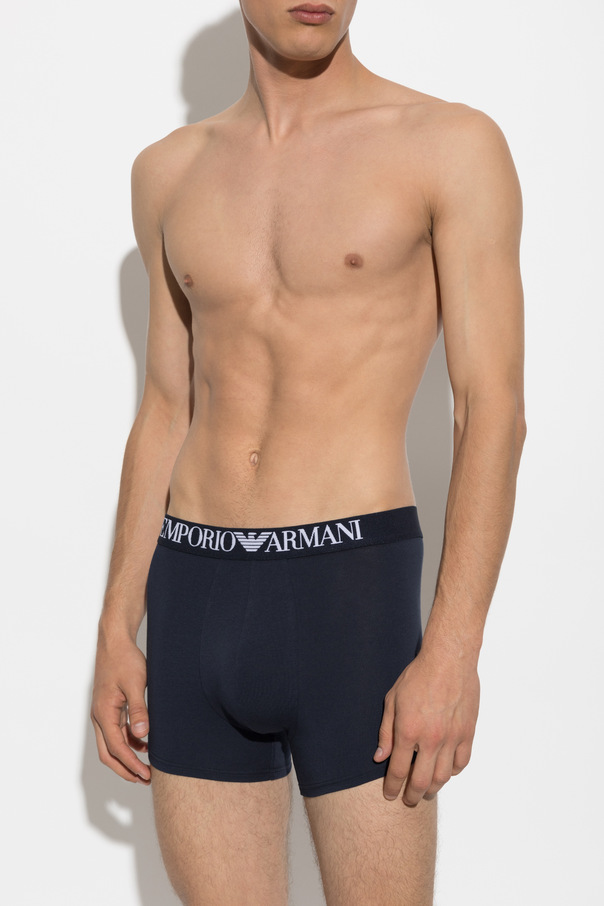 Emporio Armani Dwupak bawełnianych bokserek