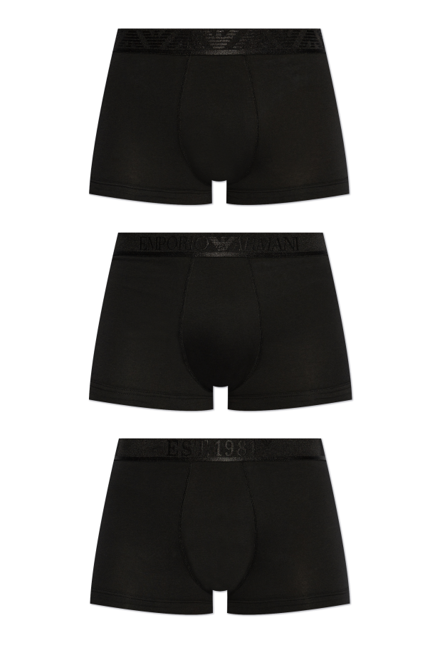 Emporio Armani Three-pack of boxers from the Sustainability collection