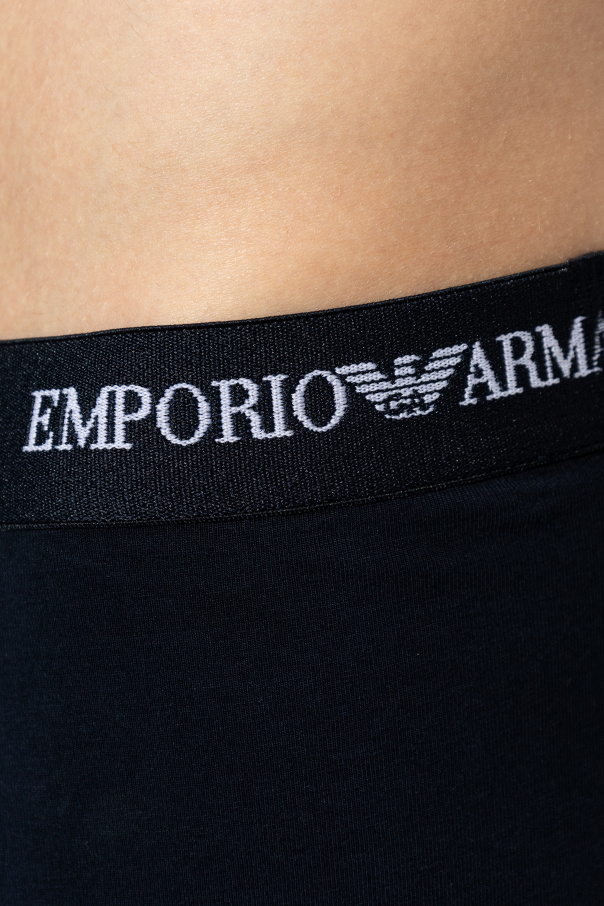 Emporio Armani Pack de três boxers de algodão