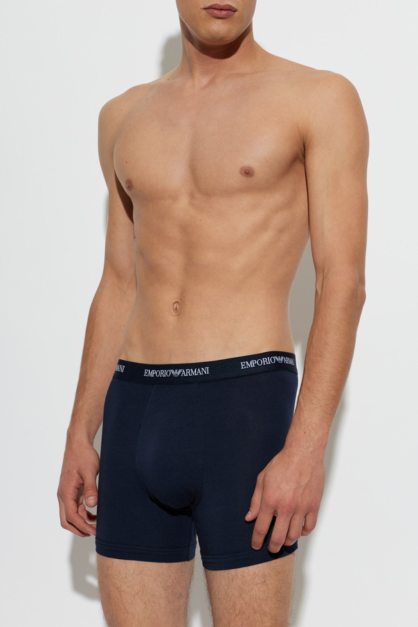 Emporio Armani Three-Pack Men's Logo Boxer Briefs