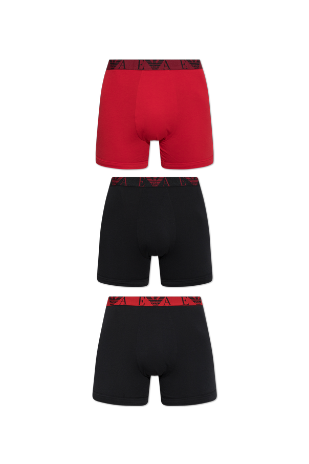 Three-pack of cotton boxers od Emporio Armani