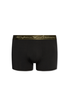 Boxers with logo