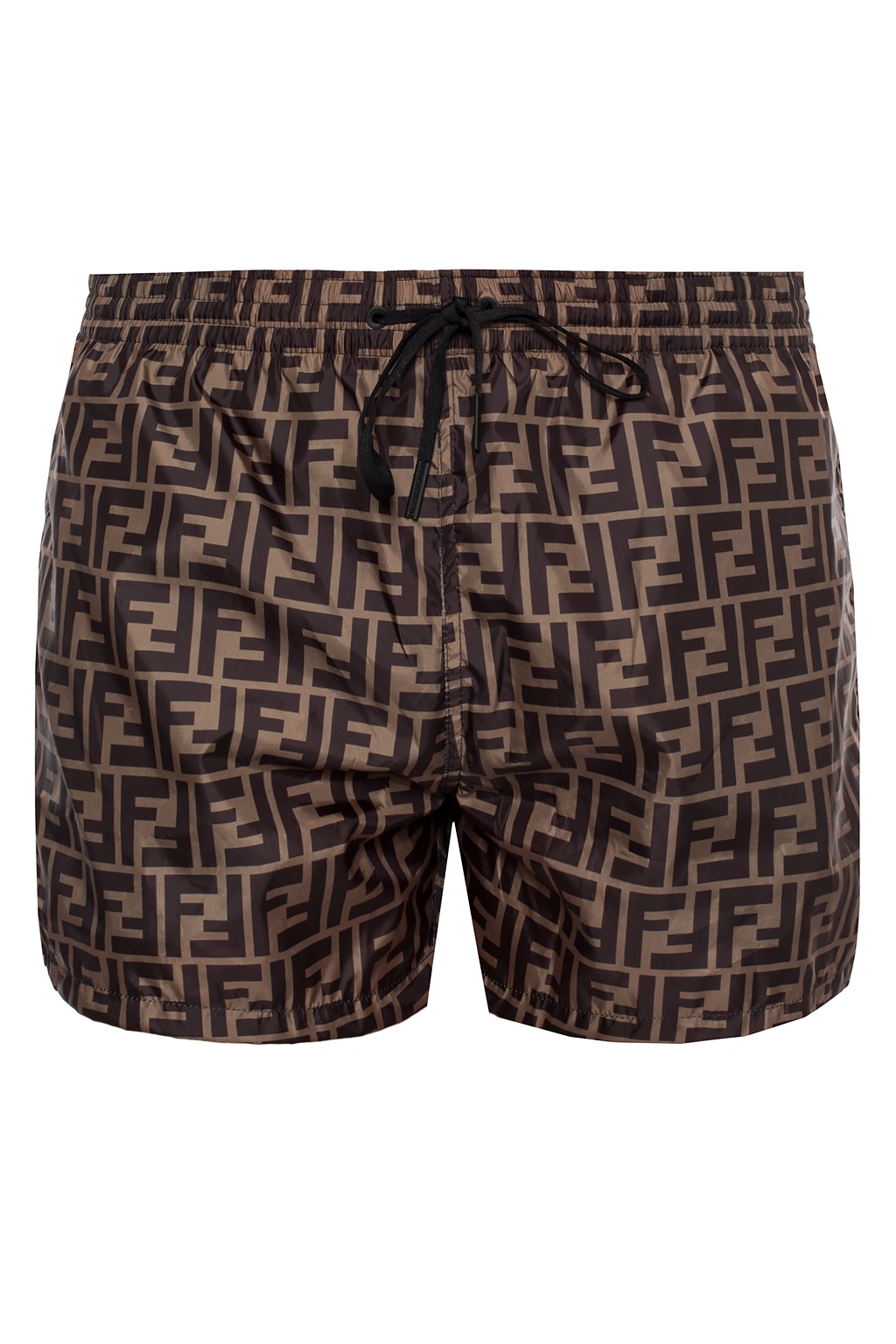 Patterned swim shorts with logo Fendi 