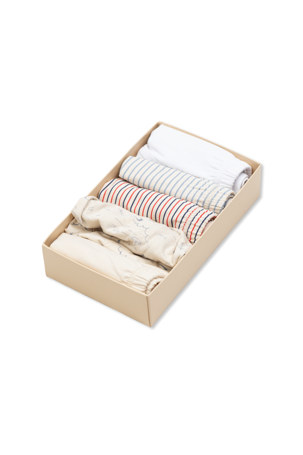 Konges Sløjd Five-Pack of ‘Basic’ Boxer Briefs