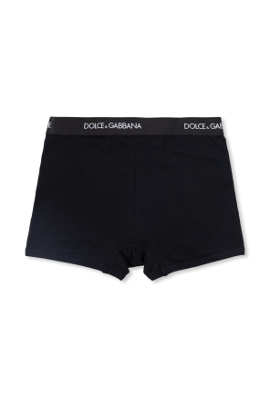 Dolce & Gabbana Kids Branded boxers two-pack