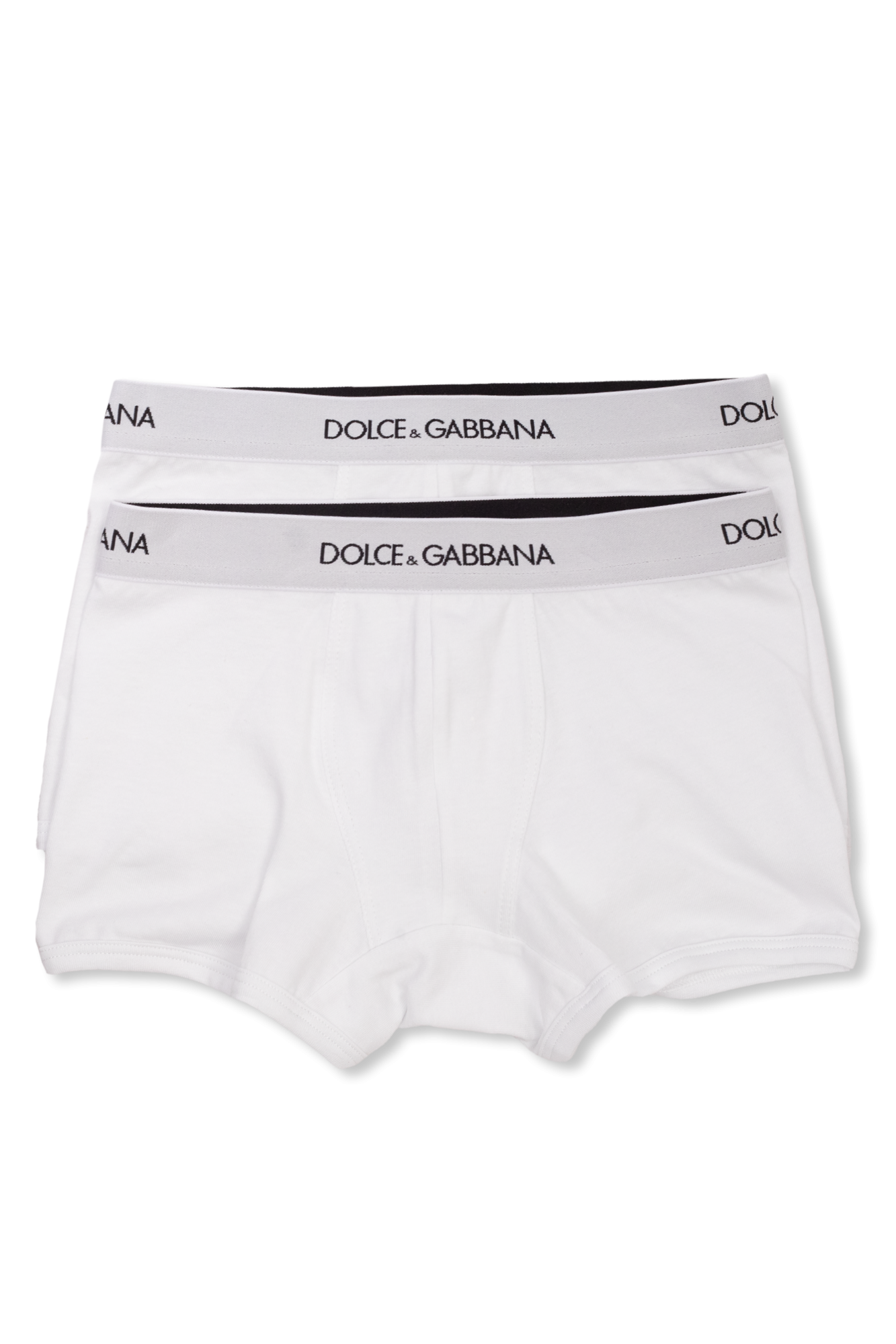White Branded boxers two-pack Dolce & Gabbana Kids - Vitkac Canada