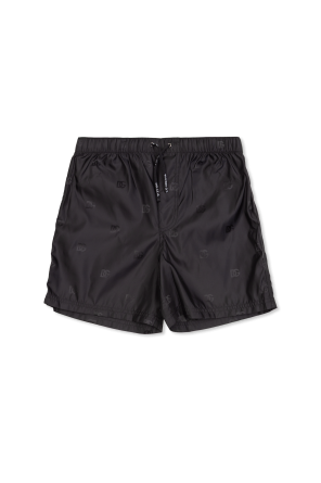 Bañador corto con logo estampado