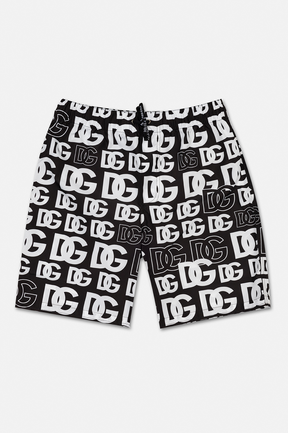 dolce gabbana crest embroidered polo shirt item Swim shorts