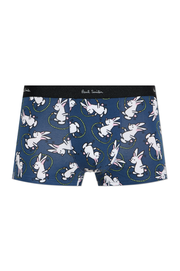 Cotton boxer shorts with print od Paul Smith