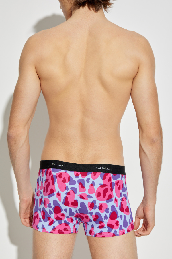 Paul Smith Bóxers de algodón con estampado