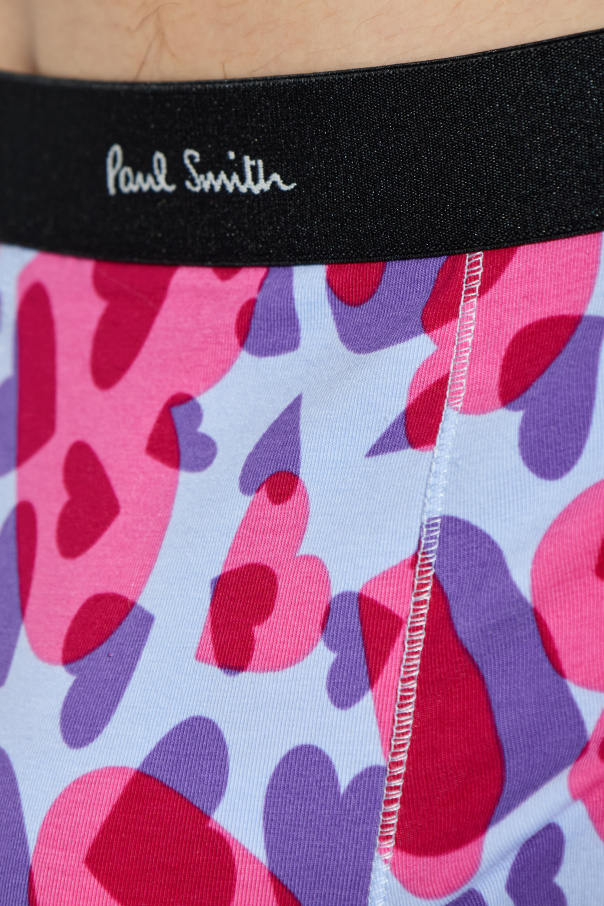 Paul Smith Bóxers de algodón con estampado