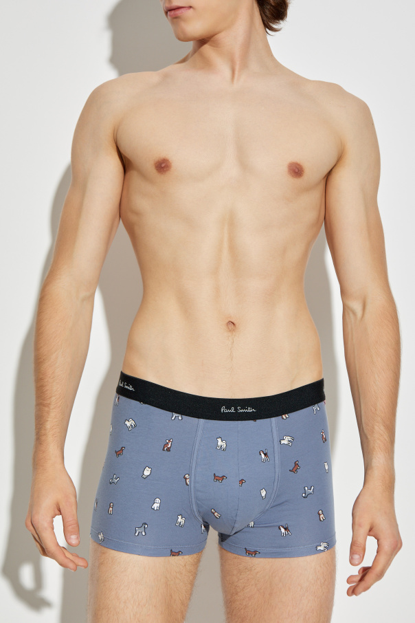 Paul Smith Cotton boxers with print