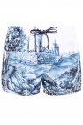 Dolce & Gabbana BLUE Patterned swim shorts